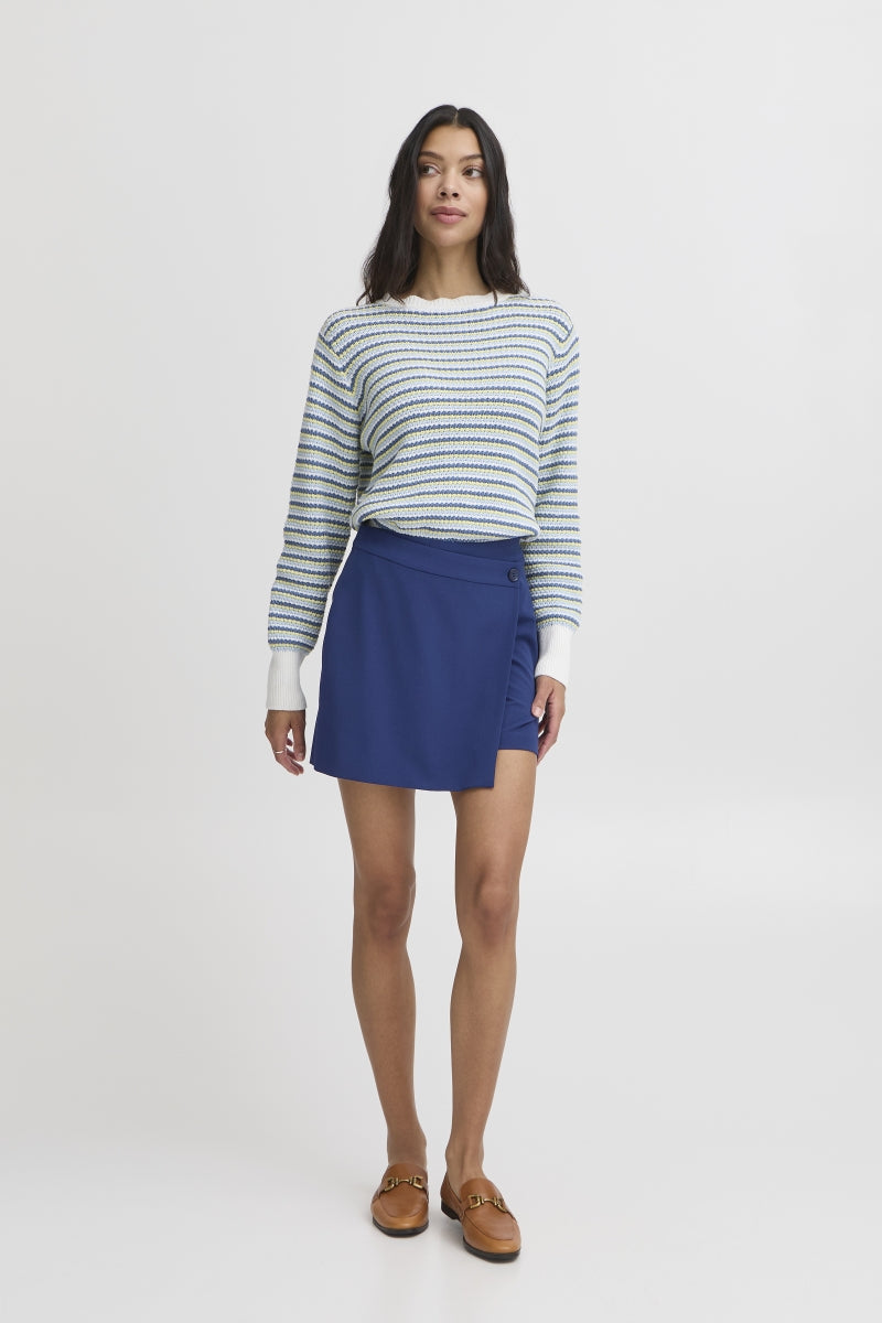 Skort BYdanta - medieval blue