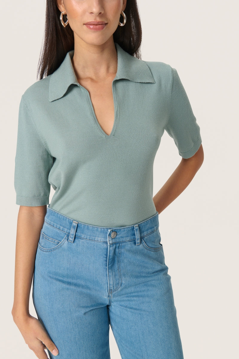 Polo SLSpina - Silver blue