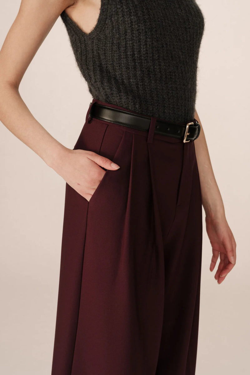 Broek Story - bordeaux