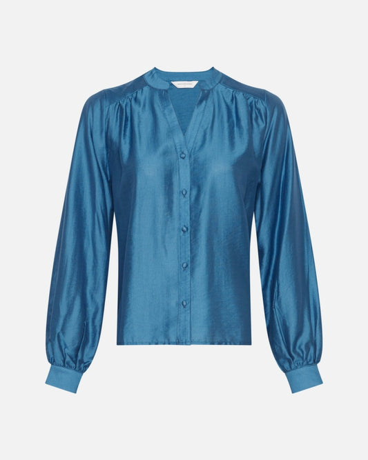 Blouse MSCHdenny - vallarta blue