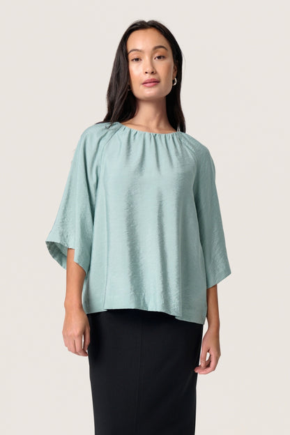 Blouse SLleodora - silver blue
