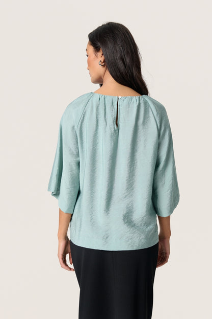 Blouse SLleodora - silver blue
