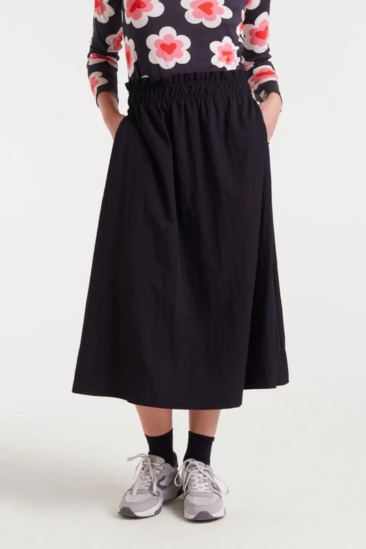 Rok midi zwart