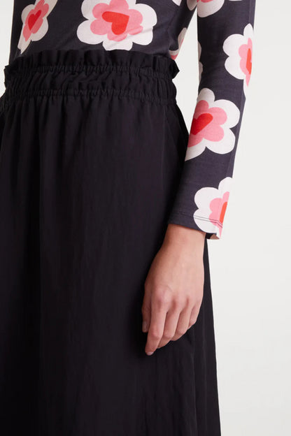 Rok midi zwart