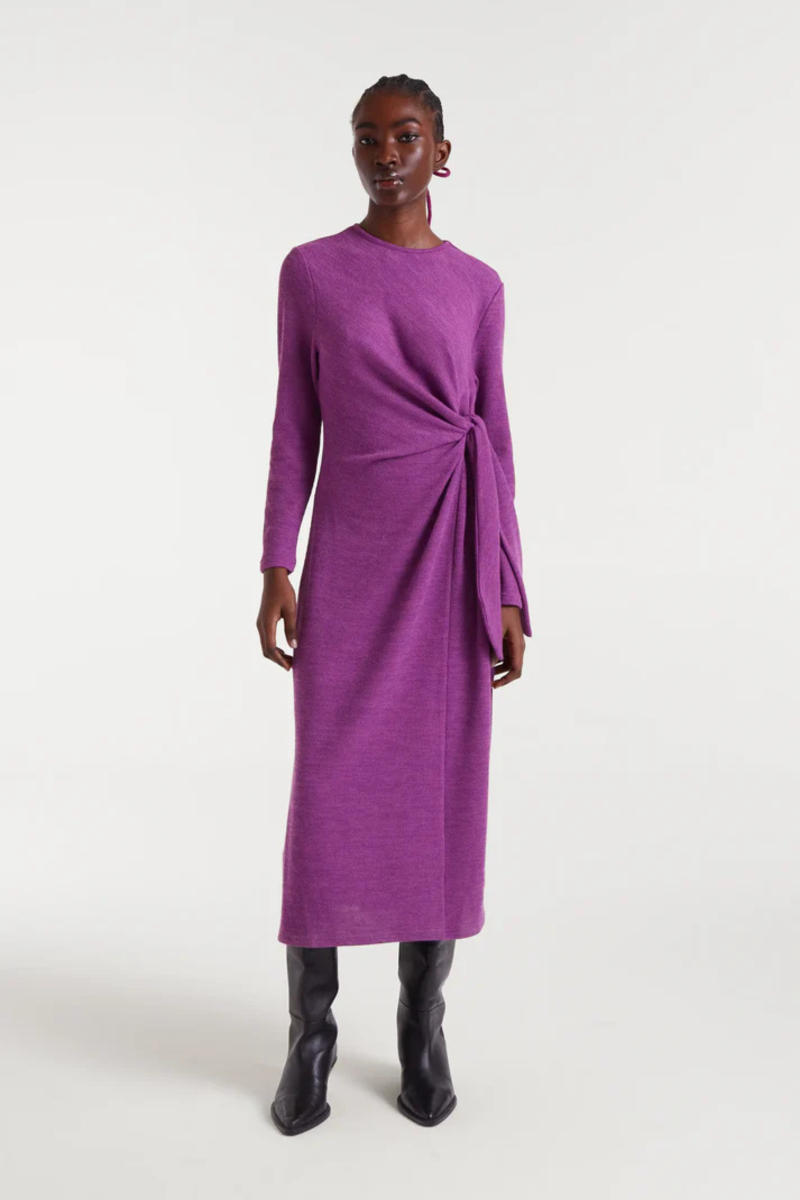 Jurk magenta