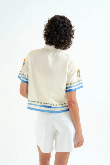 Blouse palm tree