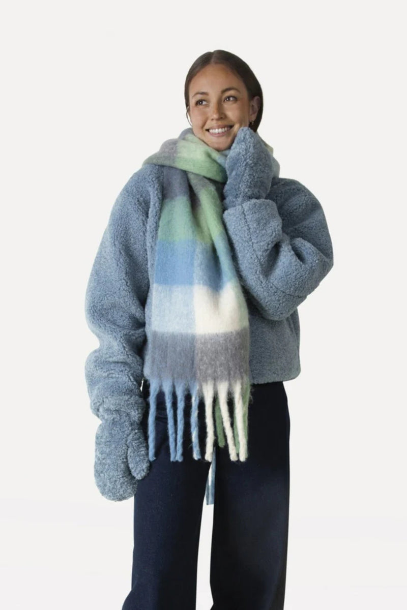 Sjaal Thalia - blue heaven