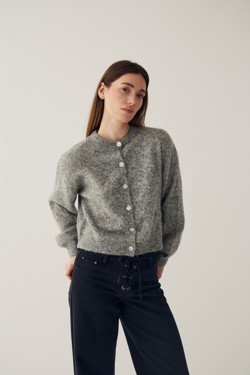 Cardigan N-Mansa - grey