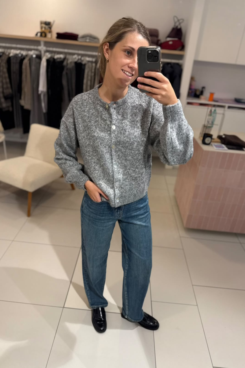 Cardigan N-Mansa - grey