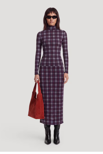 Longsleeve Fiore - cherry/plum