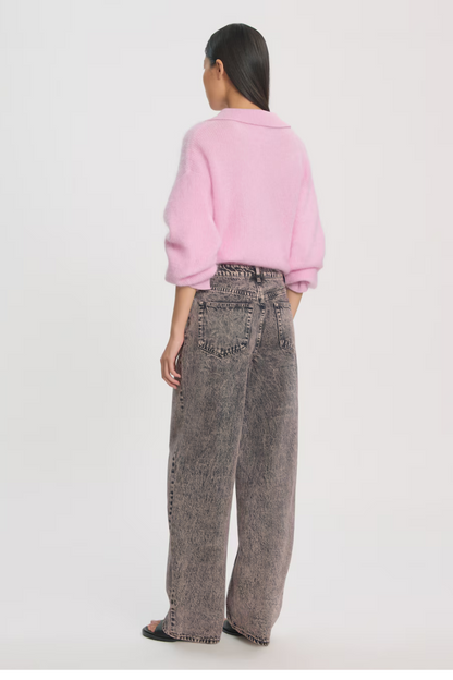 Broek Theodora -pink wash