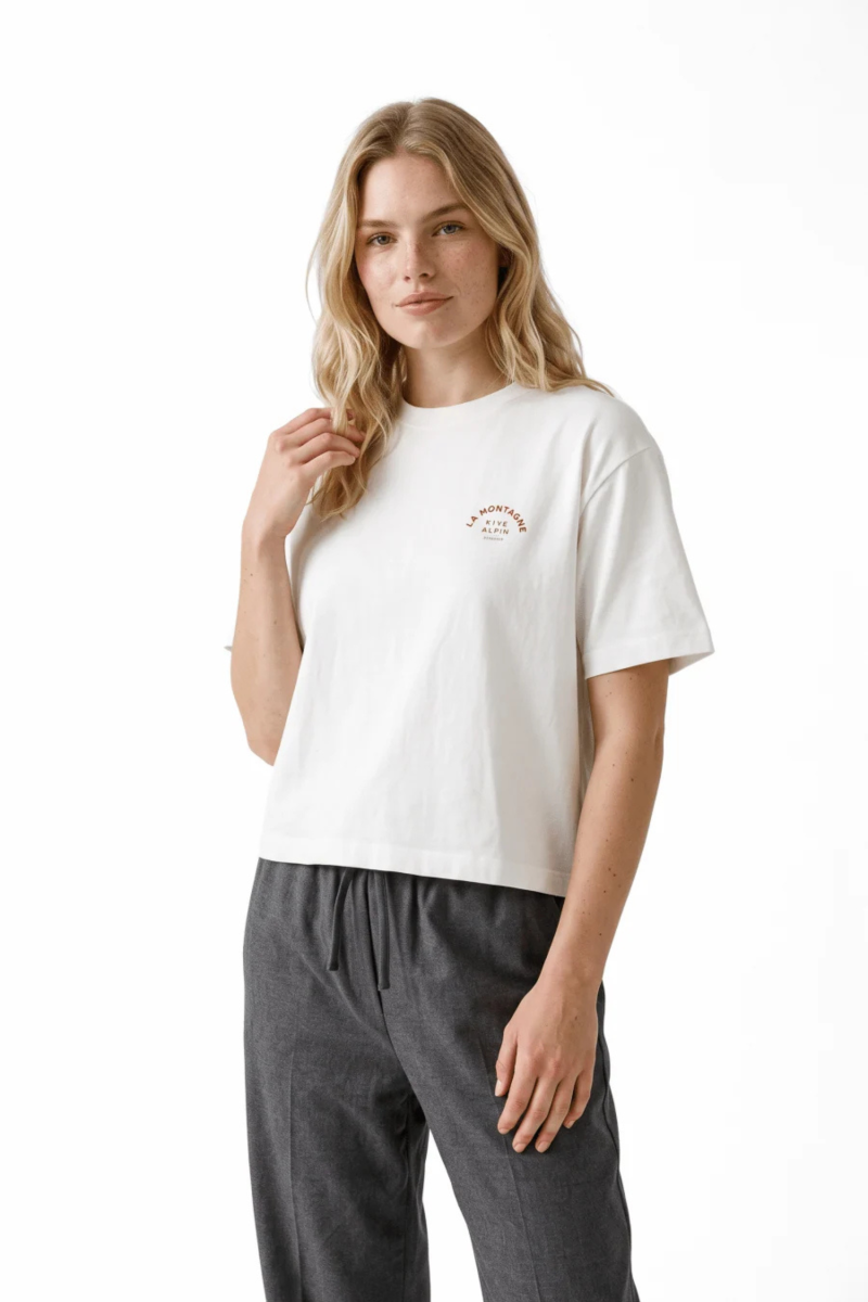 T-shirt Gina alpin - red