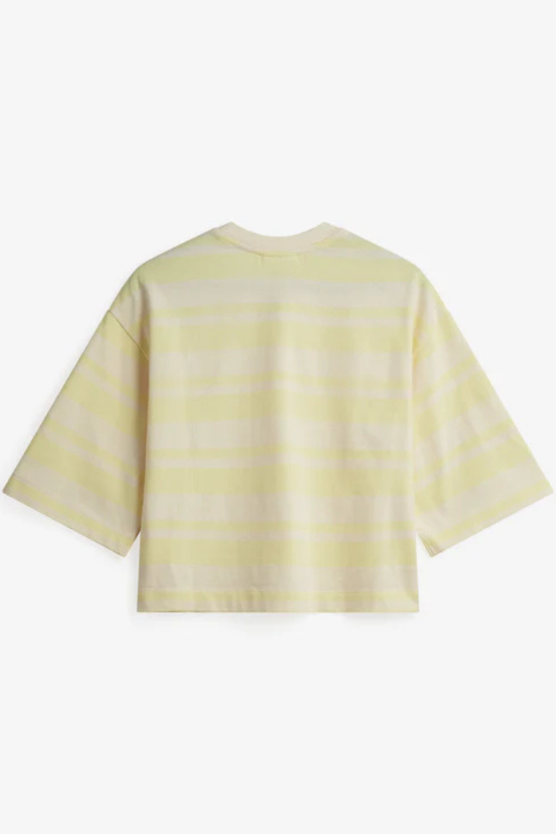 T-shirt Striba yellow
