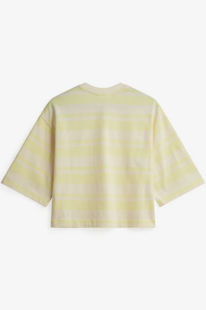 T-shirt Striba yellow
