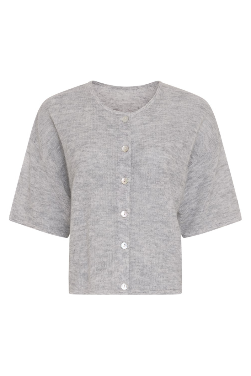 Cardigan MSCHaurelia - grijs