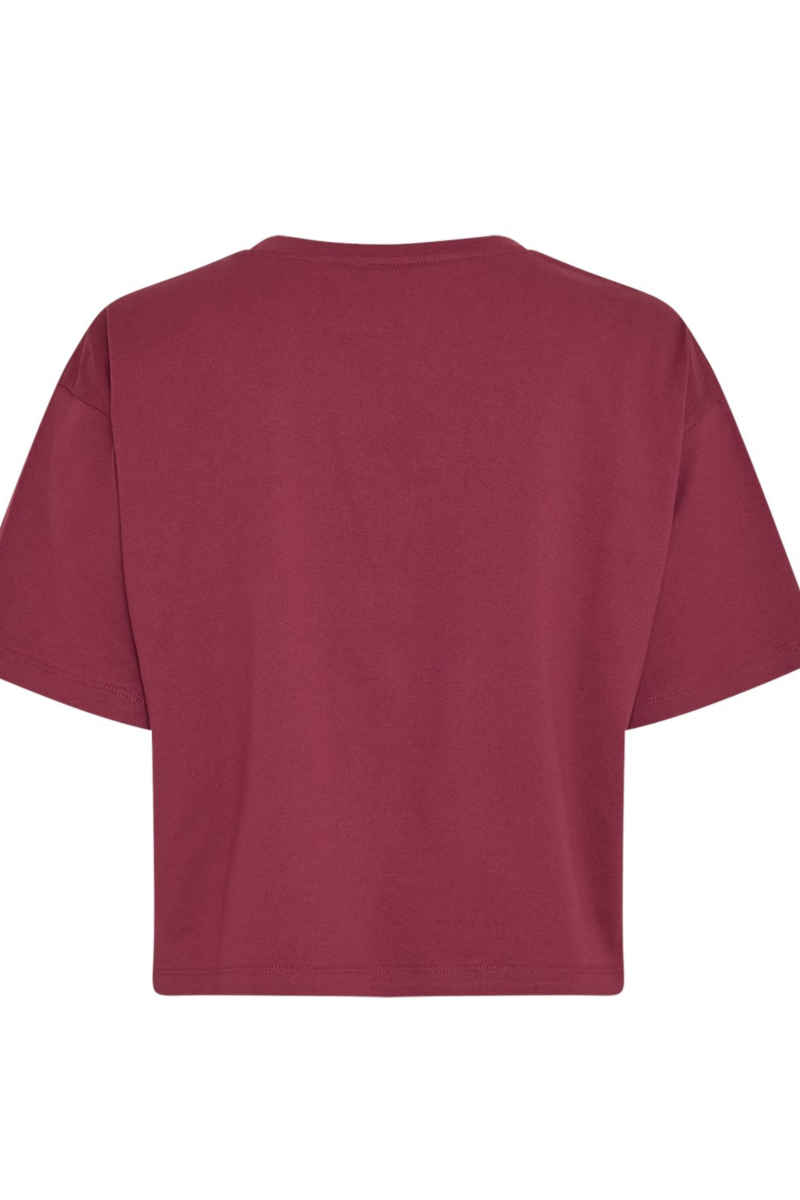 T-shirt MSCHleana - bordeau