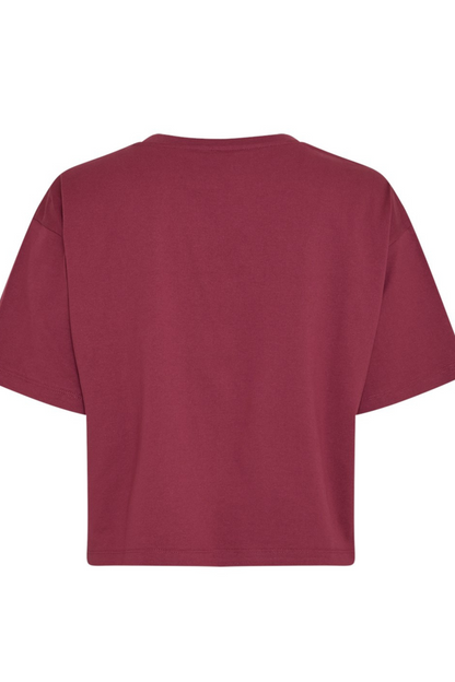 T-shirt MSCHleana - bordeau
