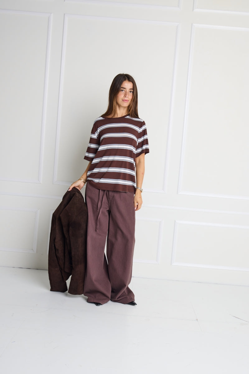 T-shirt IHrebetta - coffee