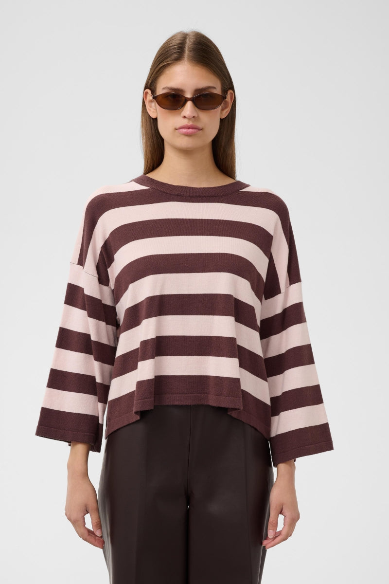 Trui SLspina boxy - pale lila
