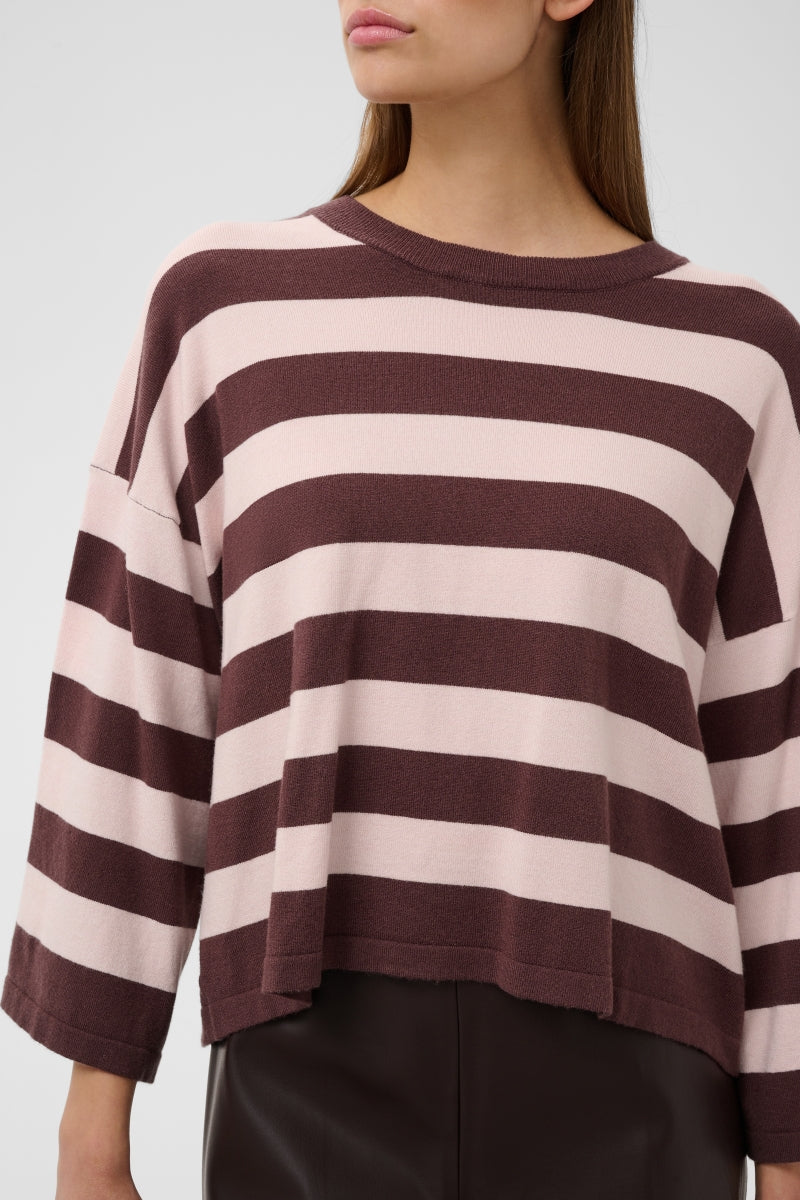 Trui SLspina boxy - pale lila
