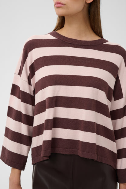 Trui SLspina boxy - pale lila