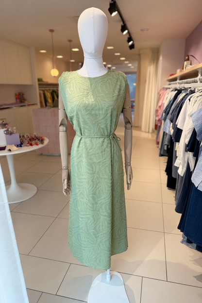 Jurk longue green